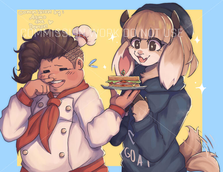2 Person Halfbody [COMM]
