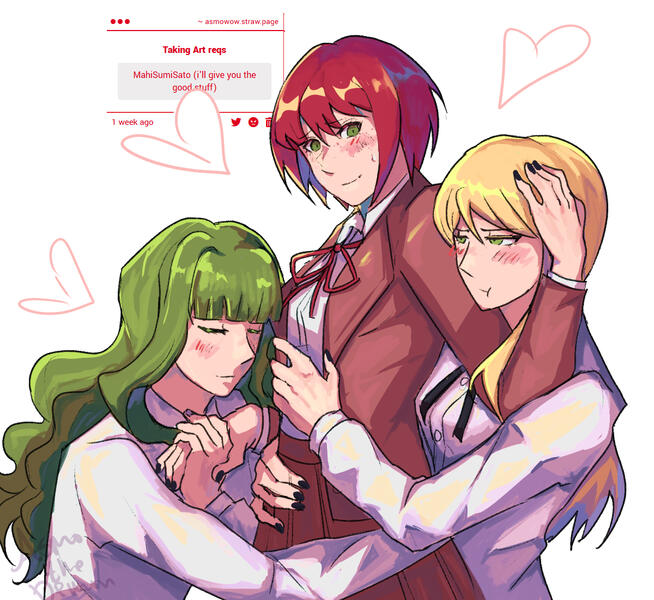 MahiSumiSato [FANART]